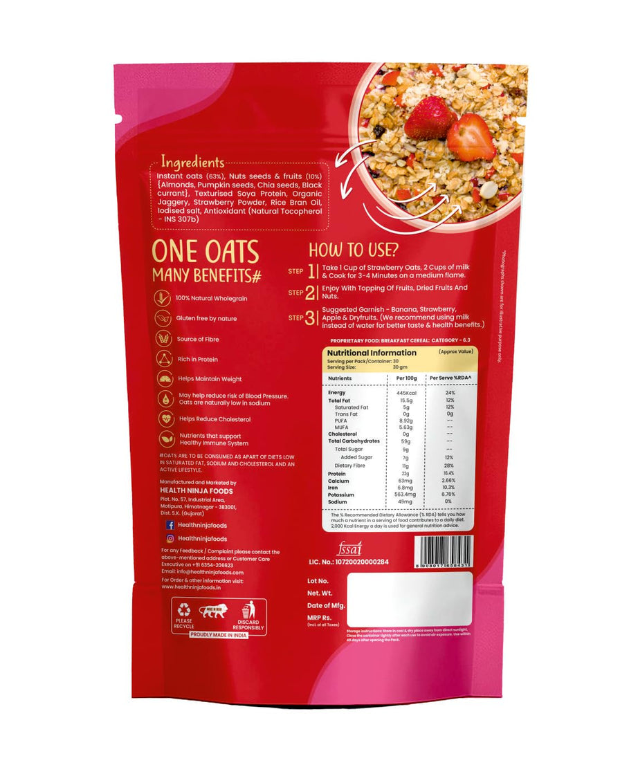Health Ninja Oats Crispy & Yummy 900g