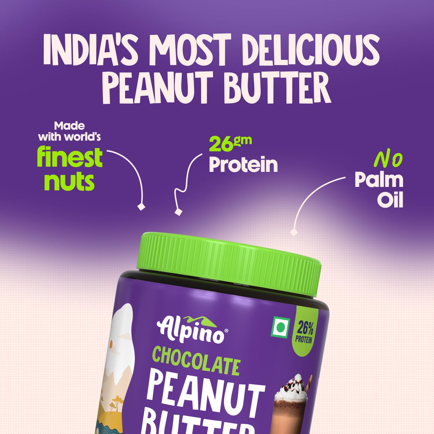 Alpino Chocolate Peanut Butter 1kg