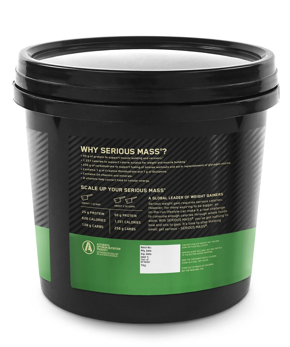 Optimum Nutrition Serious Mass Chocolate Flavour 5kg