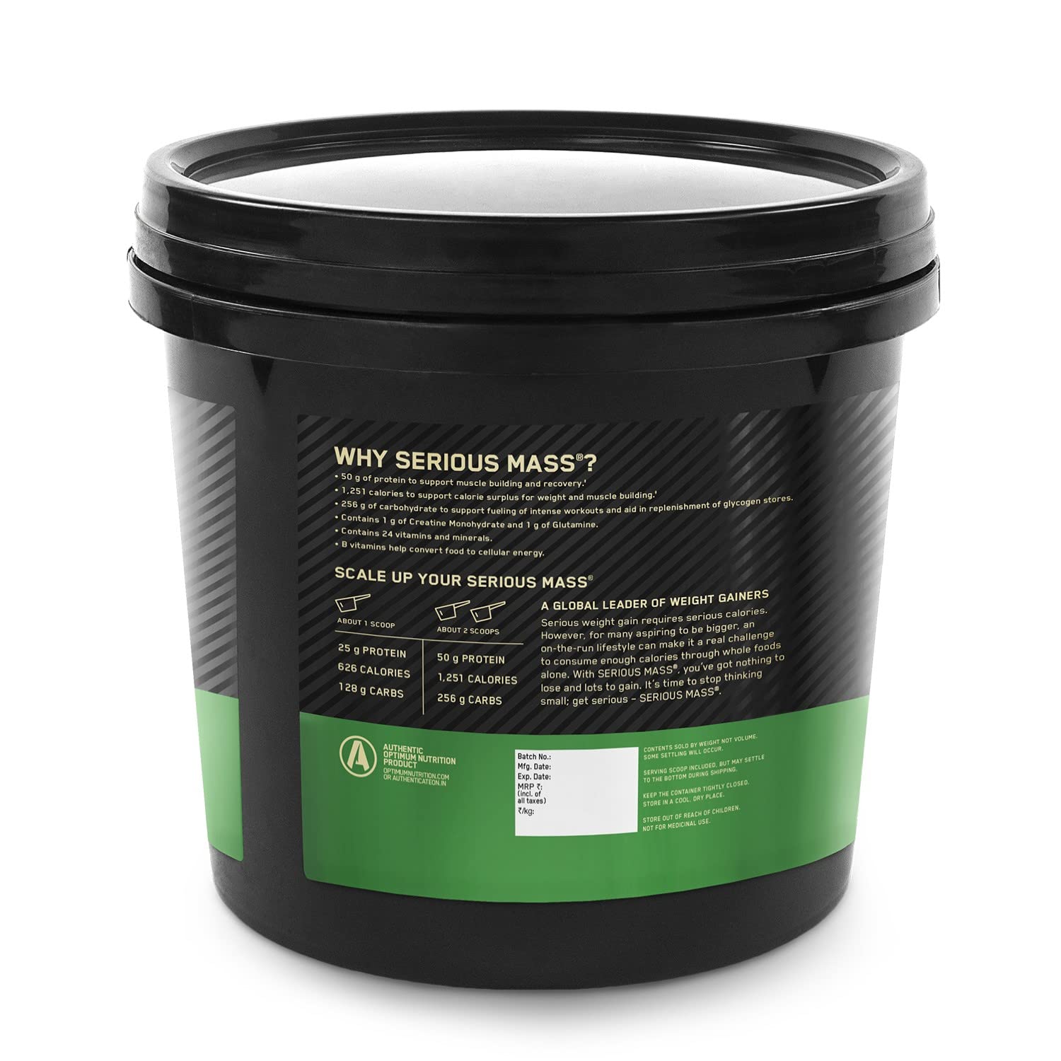 Optimum Nutrition Serious Mass Chocolate Flavour 5kg