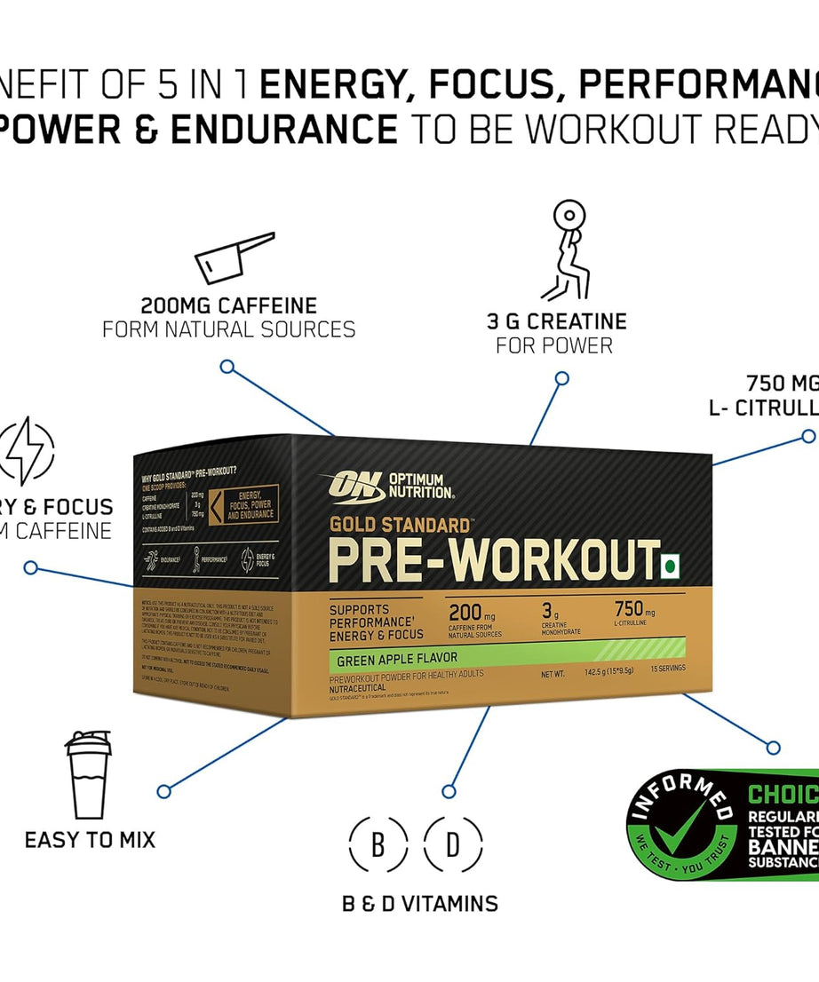 Optimum Nutrition Gold Standard Pre-Workout 142.5g