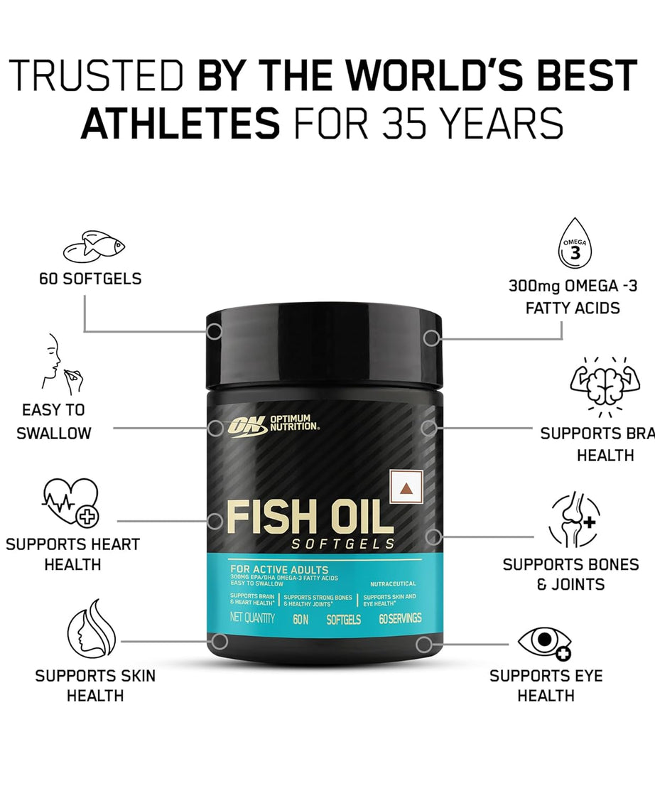 Optimum Nutrition Fish Oil 60softgels