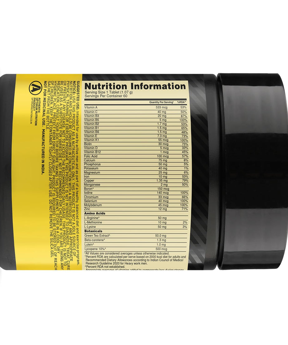 Optimum Nutrition Multivitamin For Men