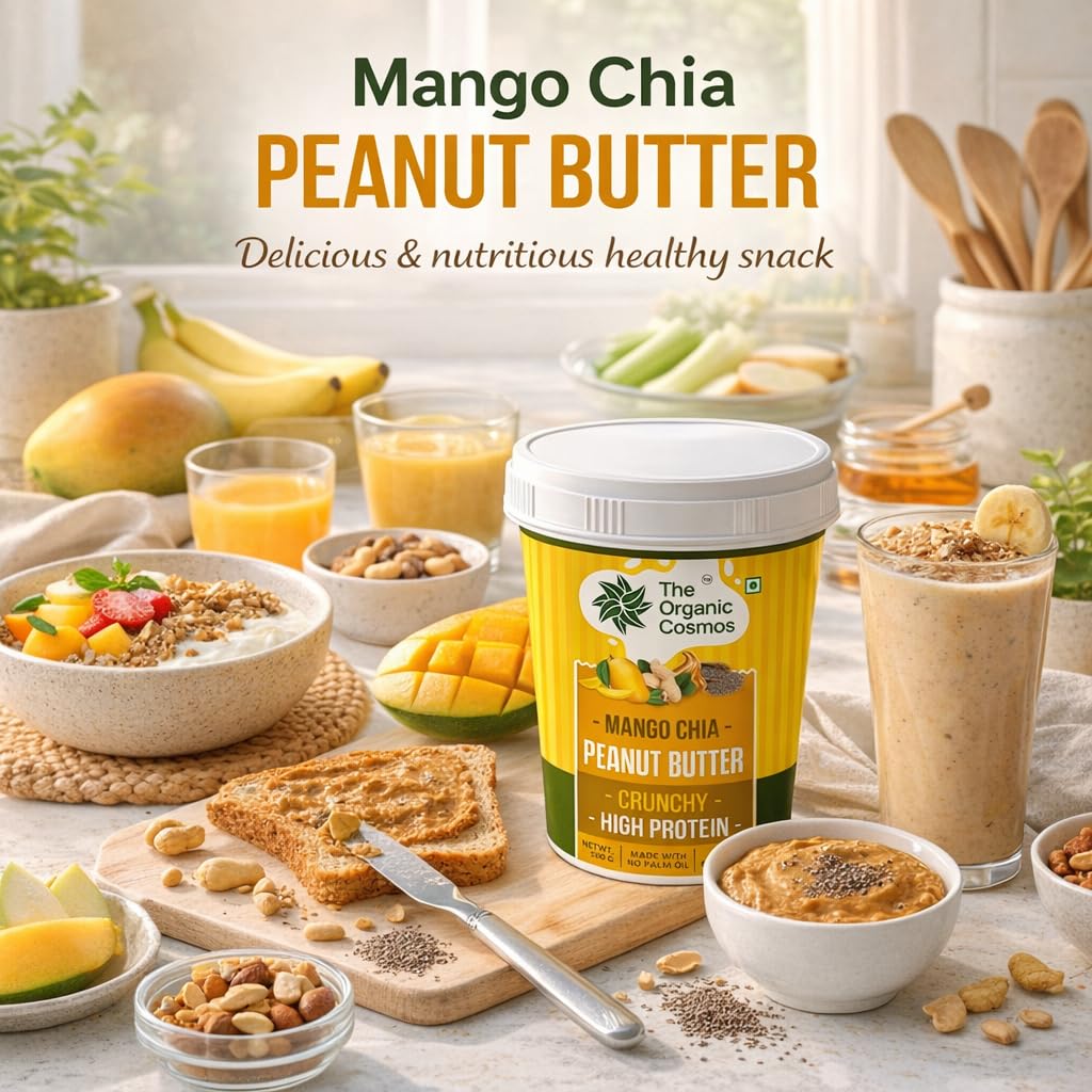 The Organic Cosmos Peanut Butter 500g
