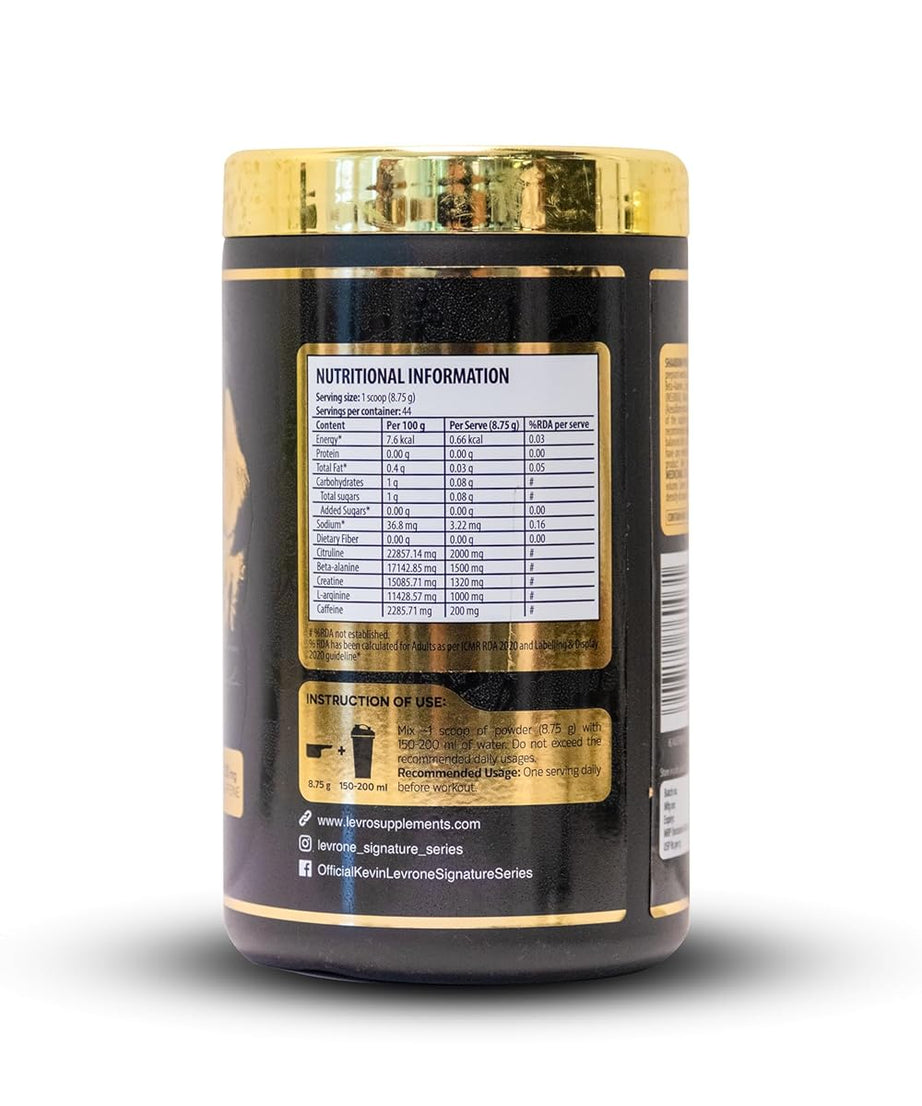 Kevin Levrone Shaboom Pump Pre workout 385g
