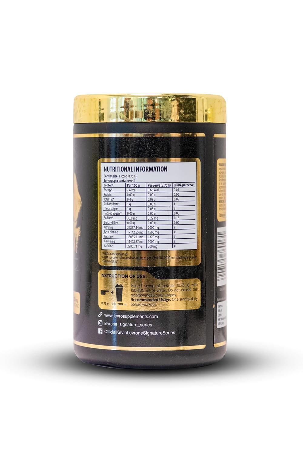 Kevin Levrone Shaboom Pump Pre workout 385g