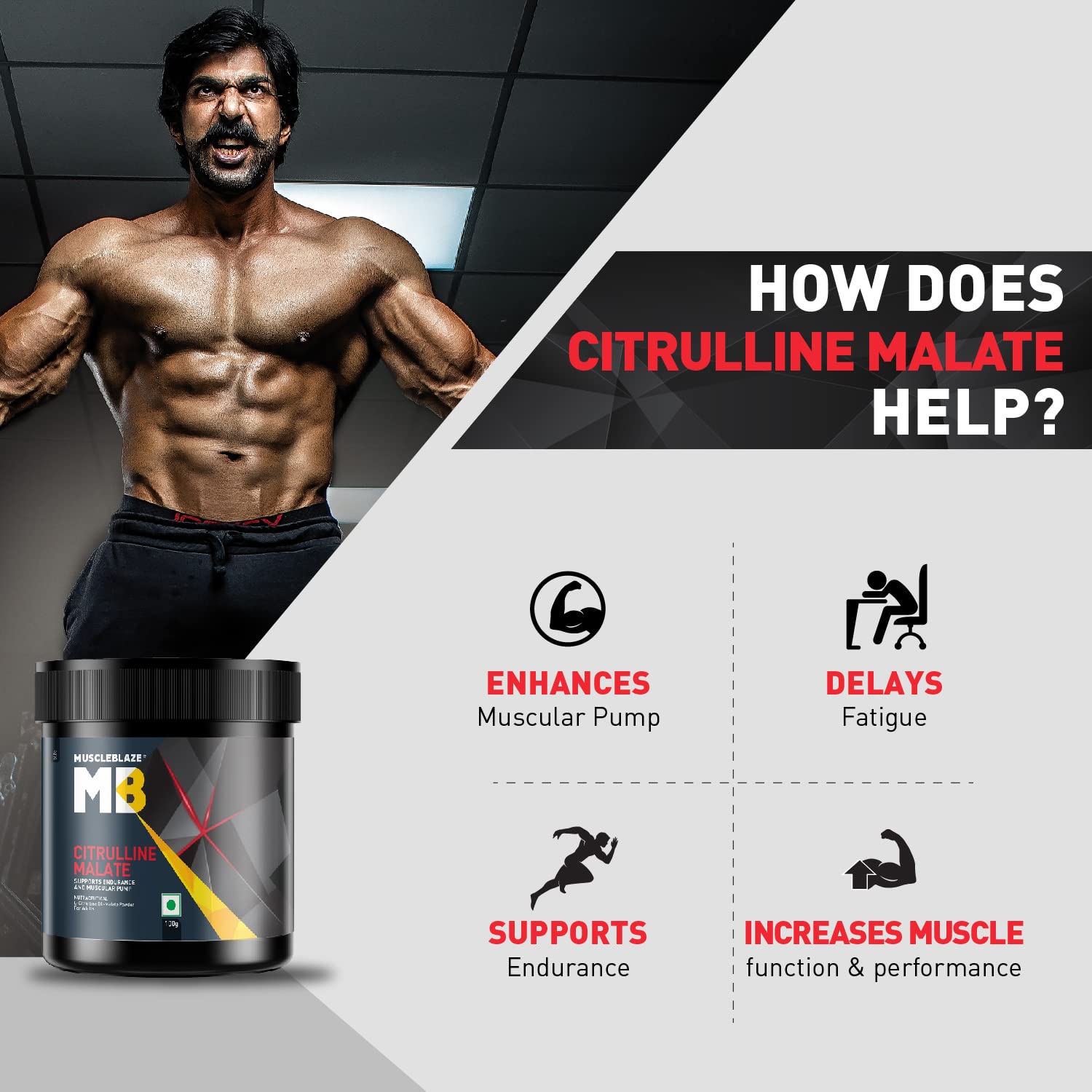 MuscleBlaze Citrulline Malate 100g