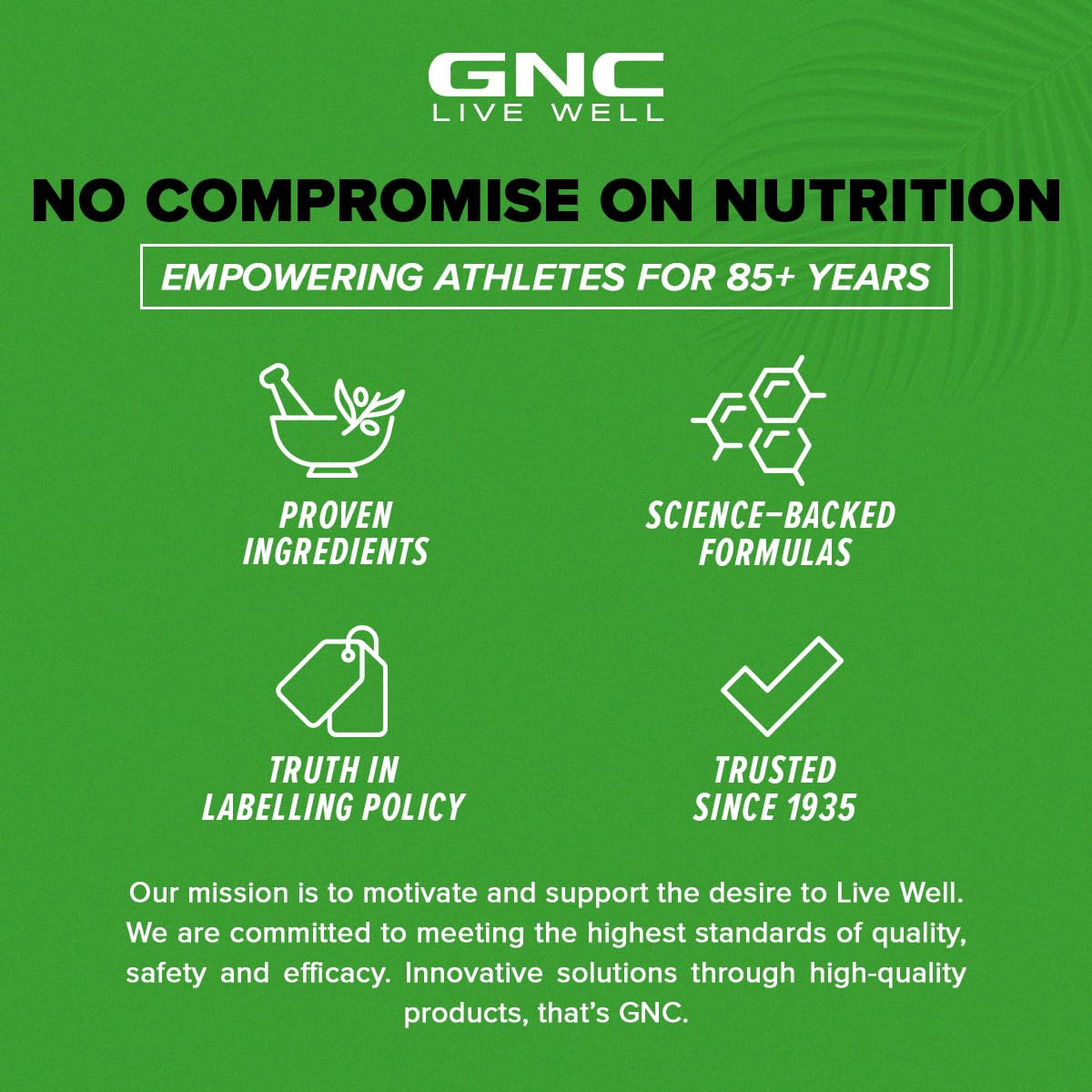 GNC AMP Advanced Muscle Performance Plant Isolate 907g