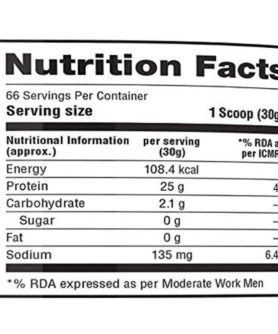 Labrada ISO Whey 100% Whey Protein Isolate 2kg