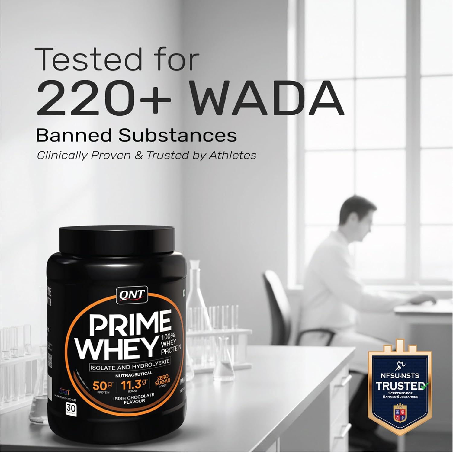QNT Prime Whey Isolate & Hydrosylate 1kg