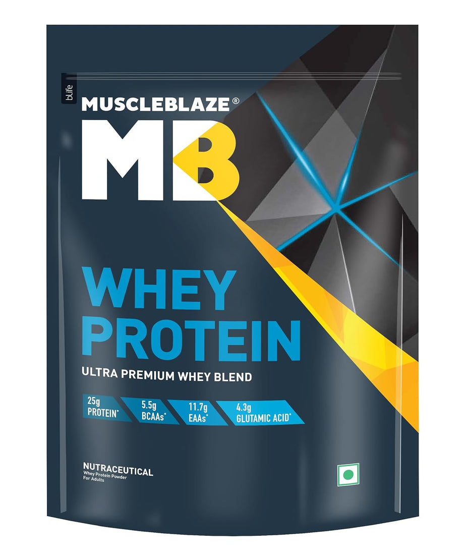 MuscleBlaze Whey Protein 1kg