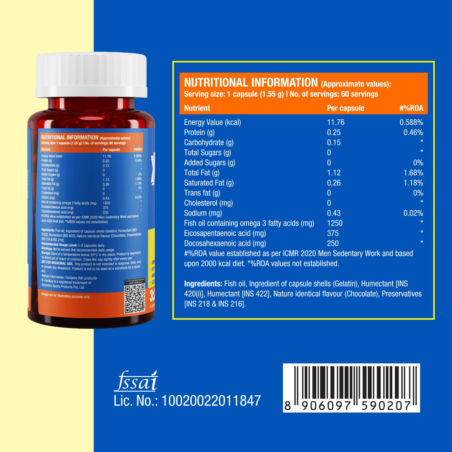 Fast&Up Pro Omega-3