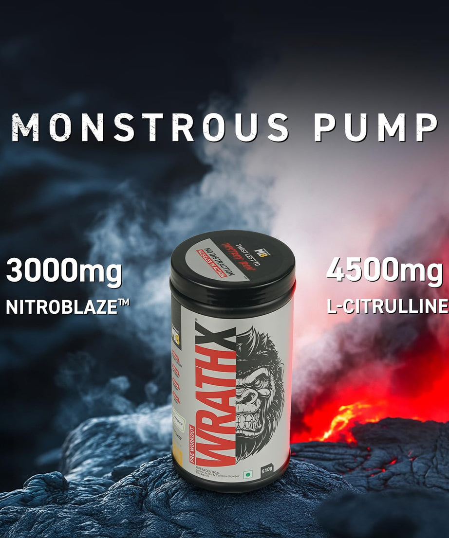 Muscleblaze Wrathx Pre workout 510g