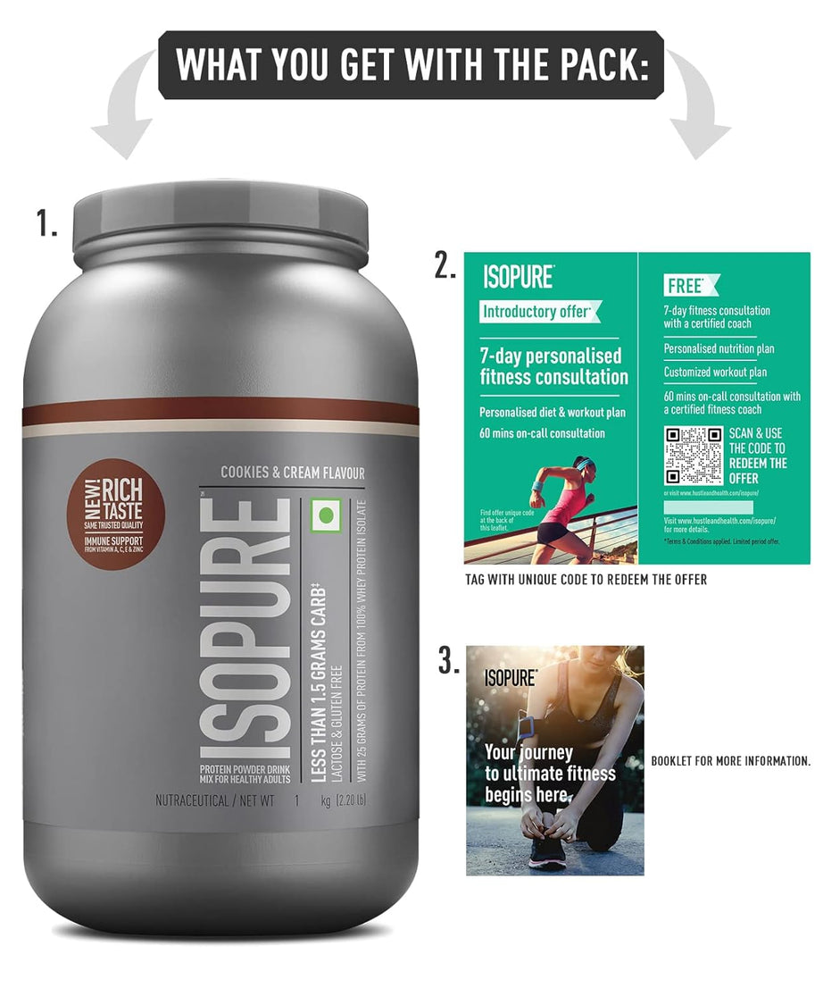 Isopure Low carb Whey Isolate 1kg