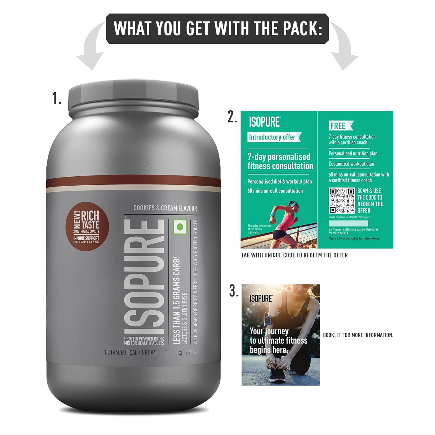 Isopure Low carb Whey Isolate 1kg