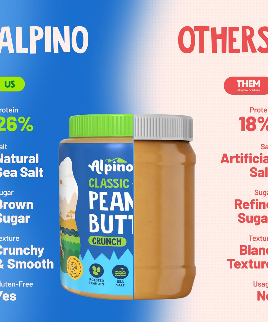 Alpino Classic Peanut Butter Crunch 1kg