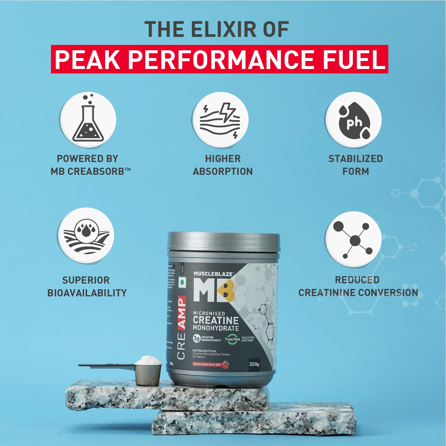 MuscleBlaze Creamp 280g