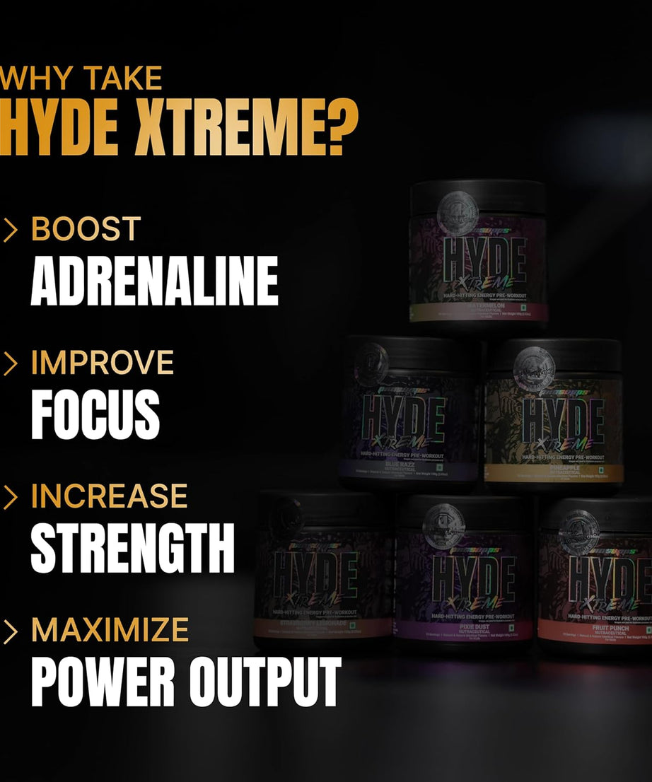 Prosupps Hyde Xtreme Hard Hitting Energy Pre Workout 30servings