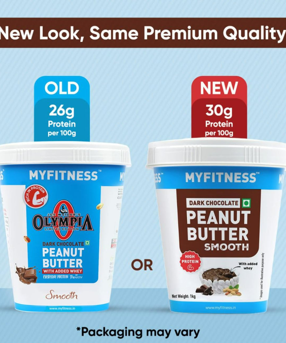 My Fitness Dark Chocolate Peanult Butter Smooth 1kg