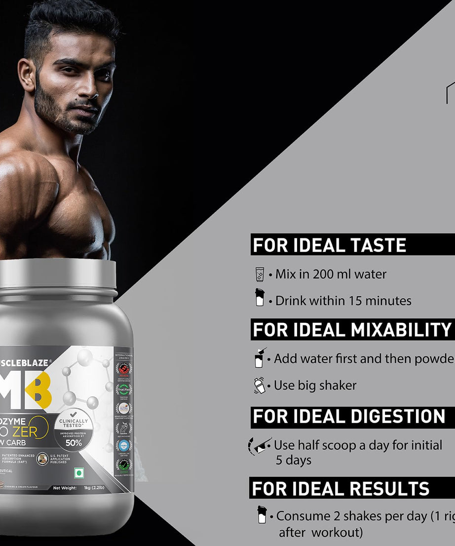 Muscleblaze Iso Zero Low Carb 1kg