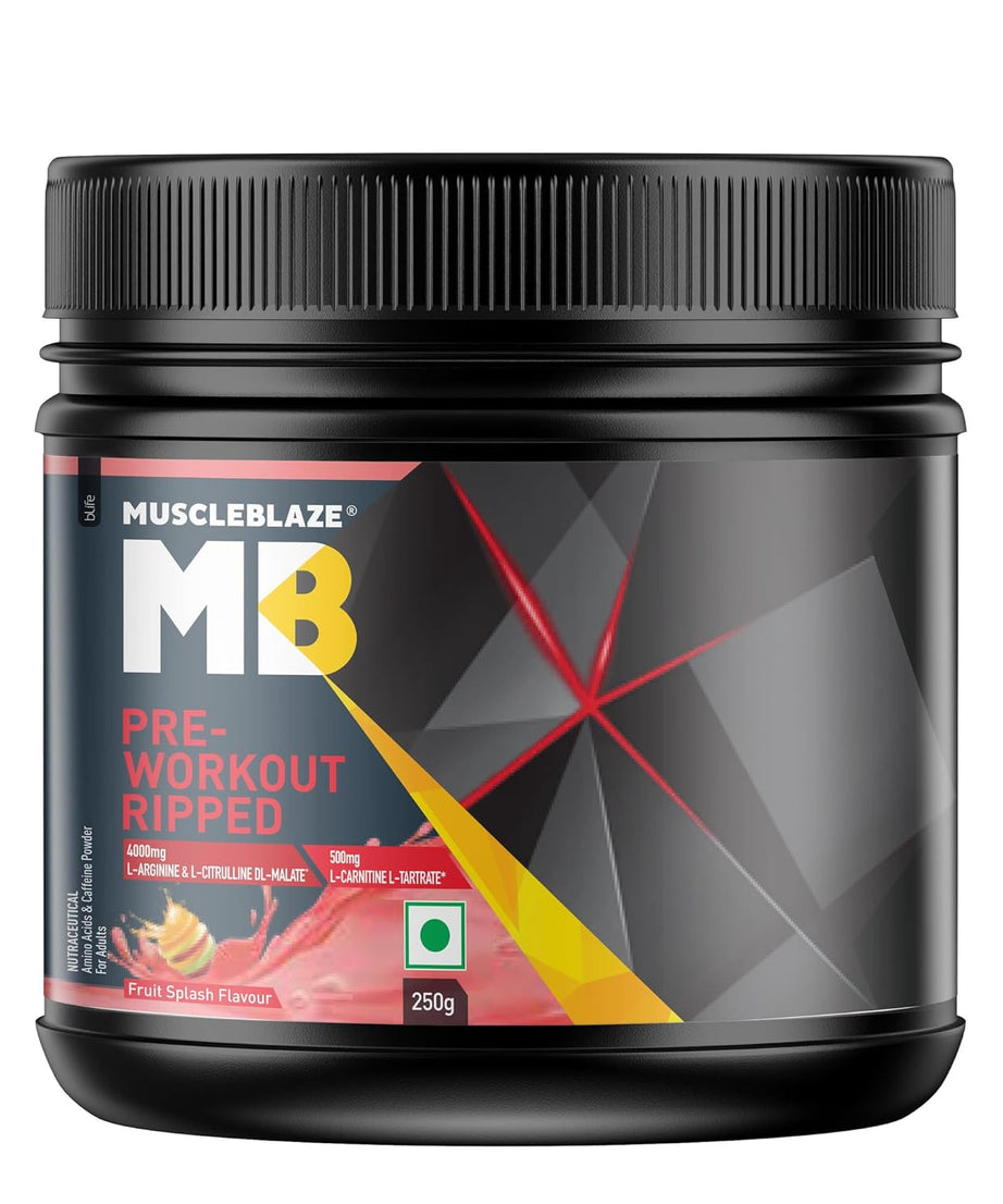 MuscleBlaze Pre-Workout Ripped 250g