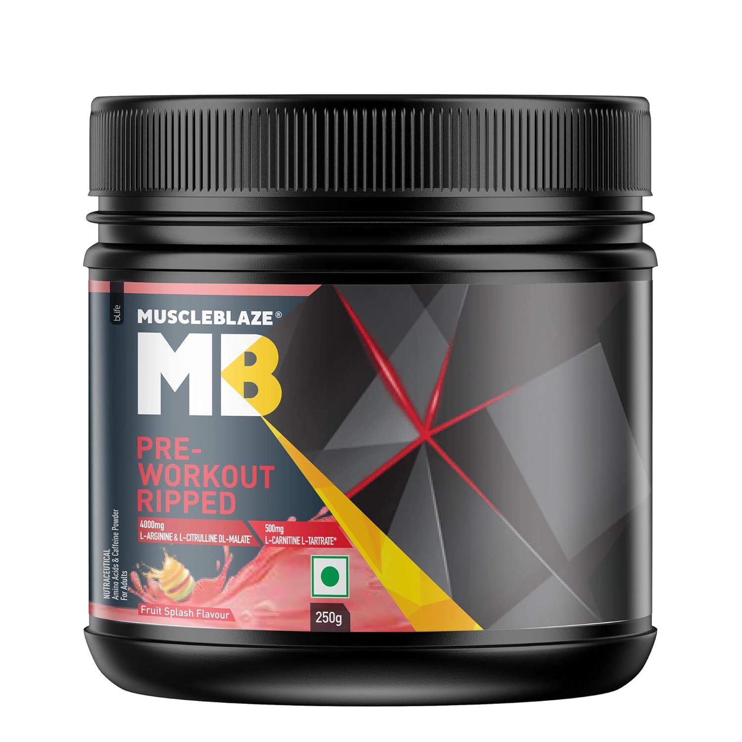 MuscleBlaze Pre-Workout Ripped 250g