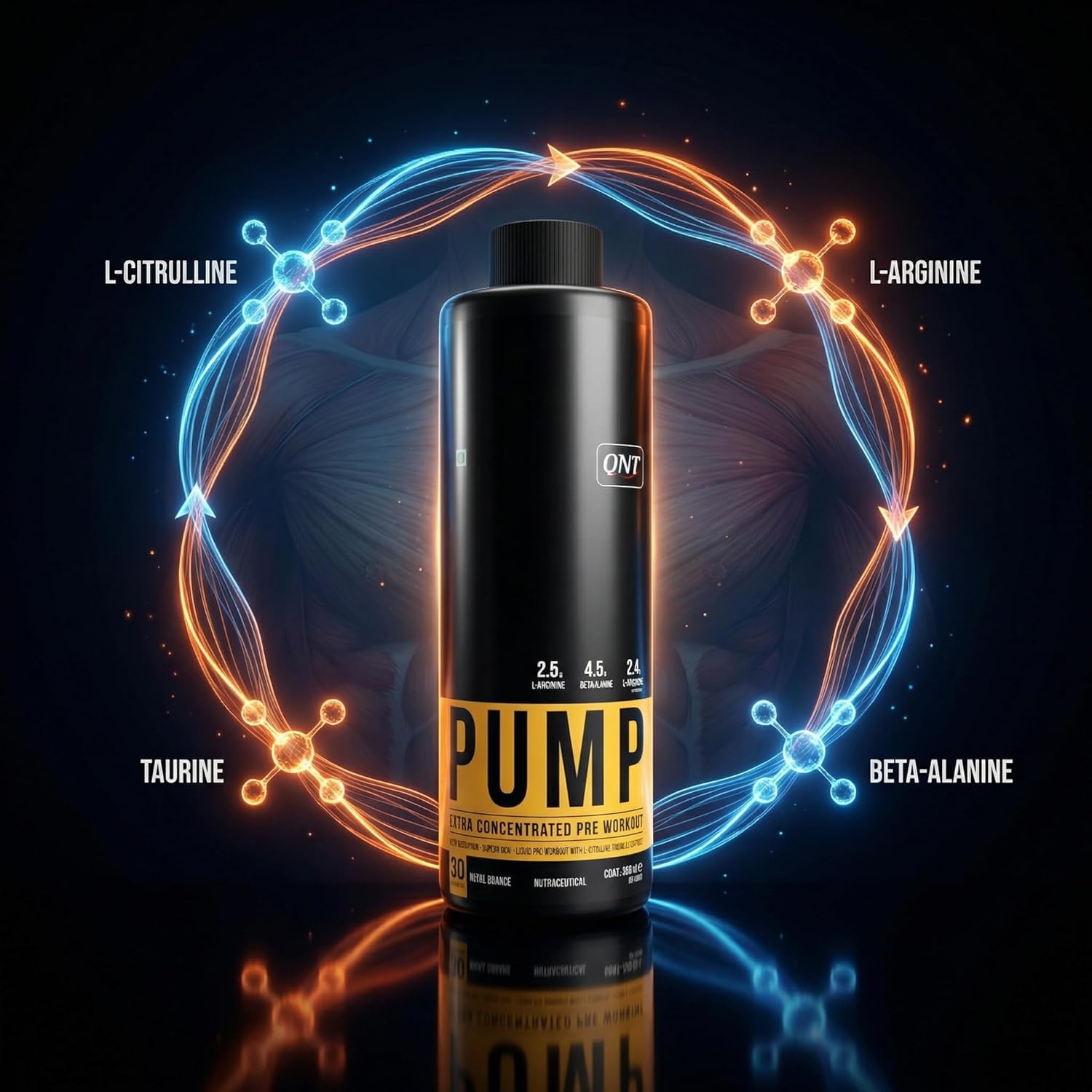 QNT Pump Extra Concentrated Pre Workout 450ml