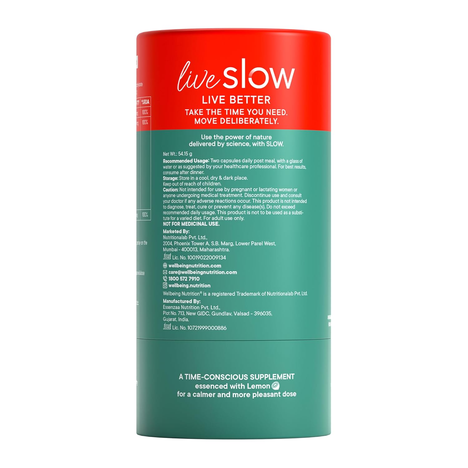 Wellbeing Nutrition Slow Ultra Strength Magnesium+