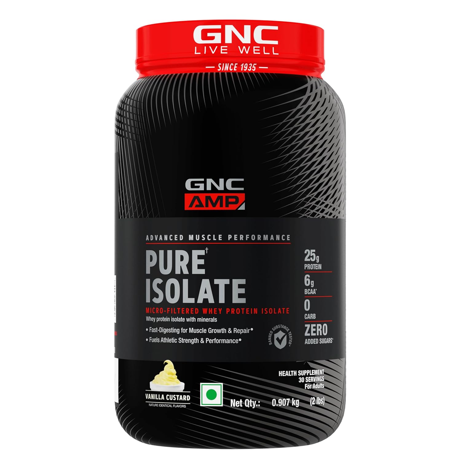 GNC AMP Advanced Muscle Performance Pure Isolate 907g
