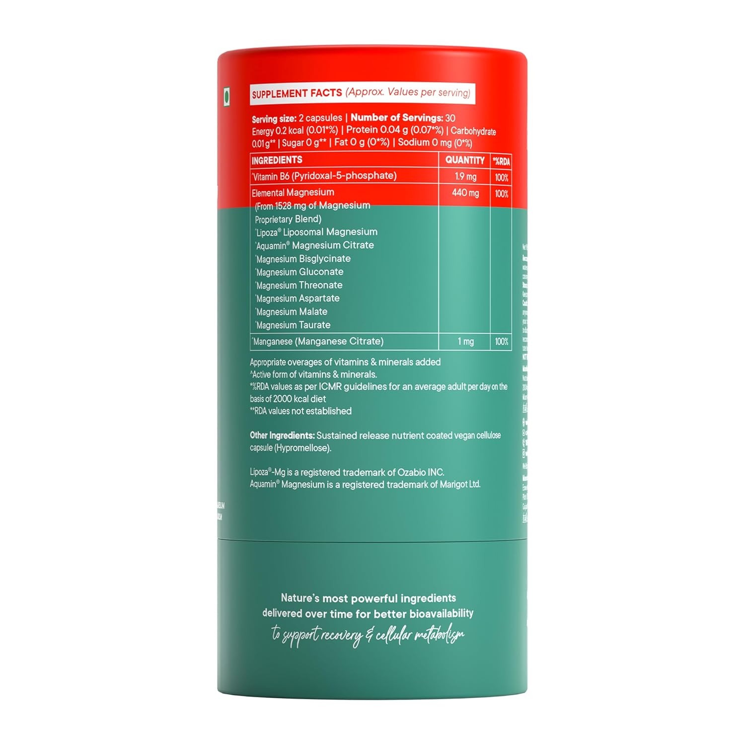Wellbeing Nutrition Slow Ultra Strength Magnesium+