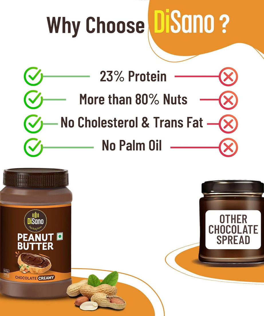 Disano High Protein Peanut Butter 924g