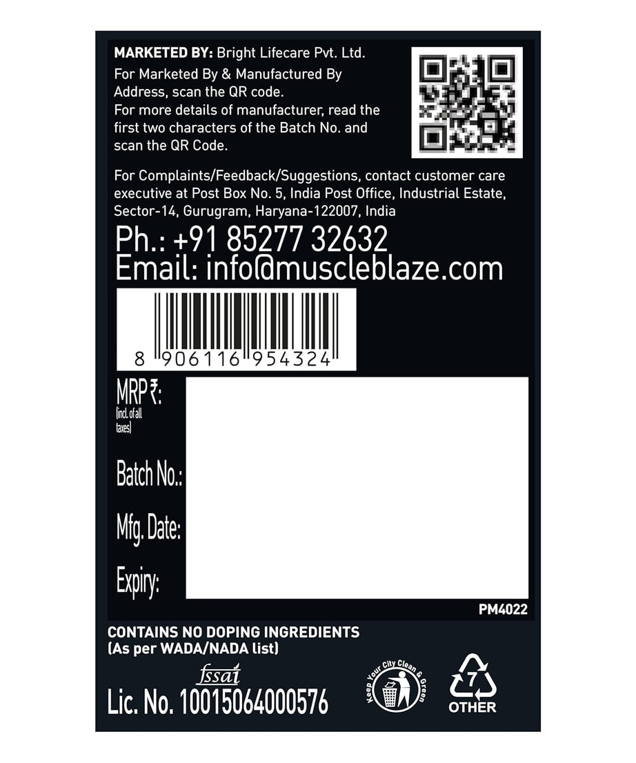 Muscleblaze Bcaa Pro Watermelon Flavour 250g