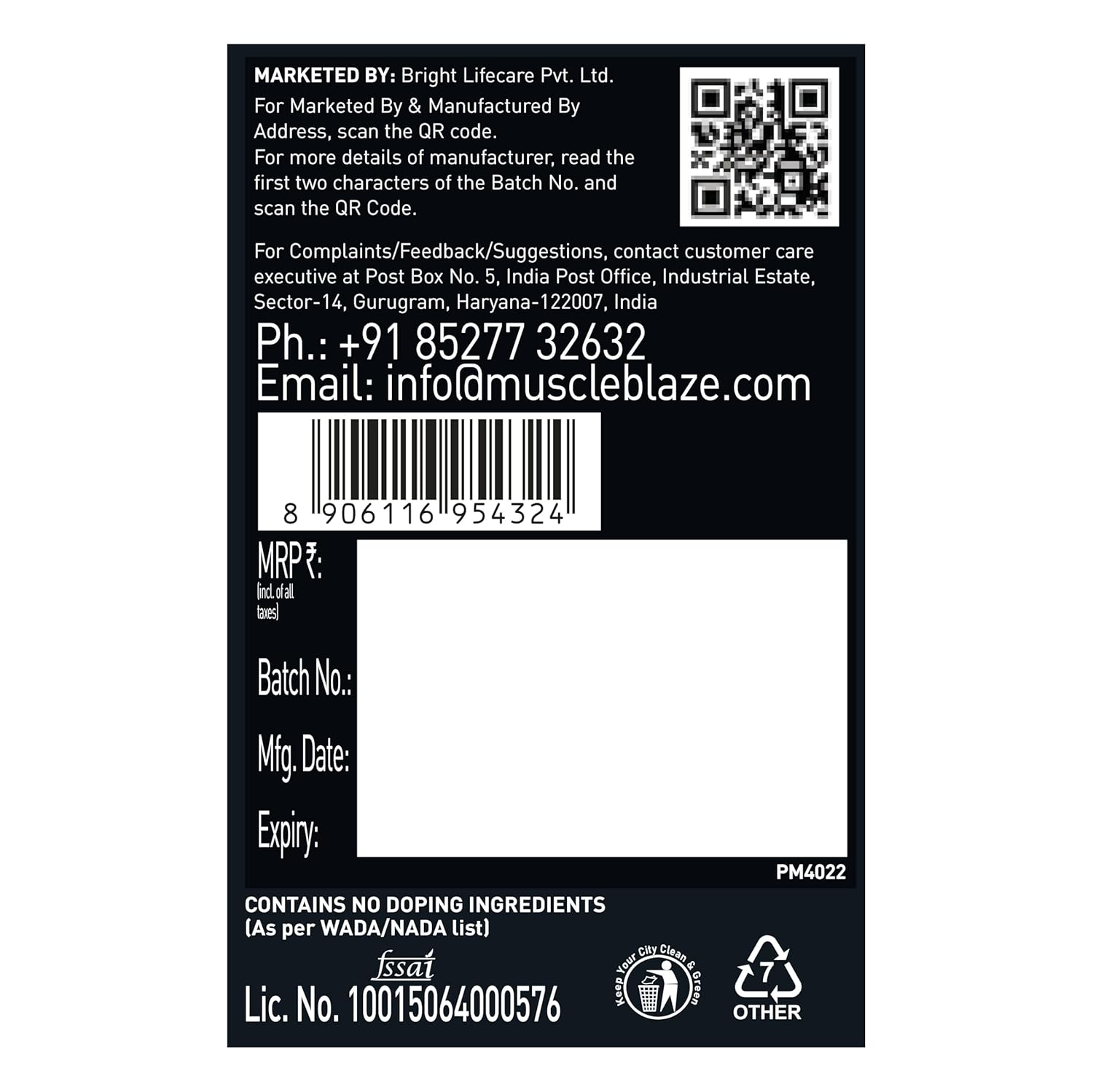 Muscleblaze Bcaa Pro Watermelon Flavour 250g