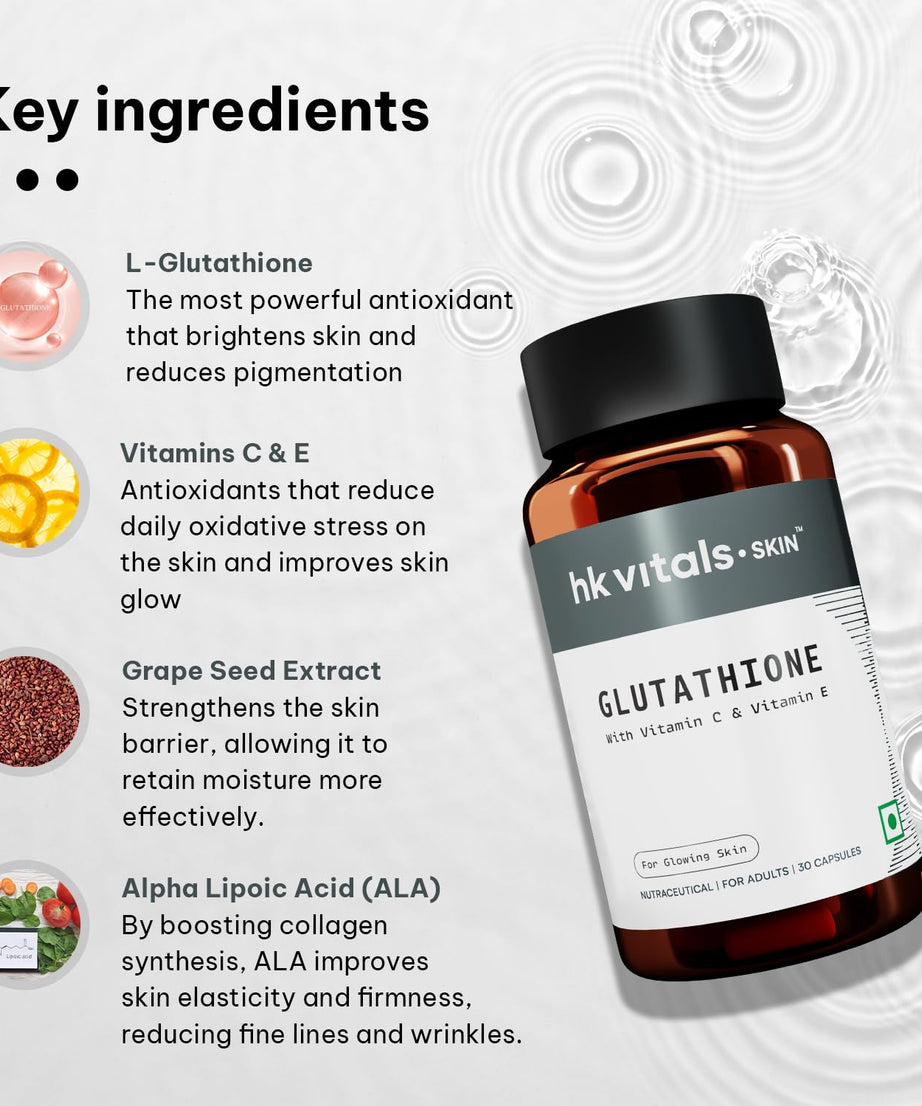 HK Glutathione with vitamin C&E