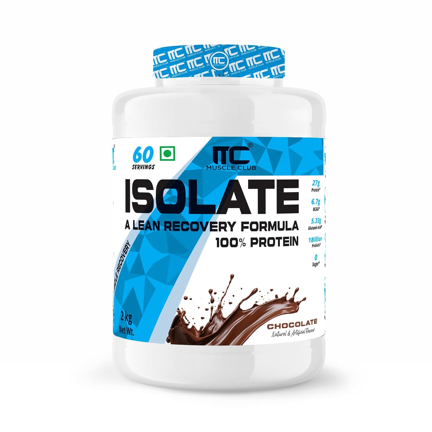 Muscle Club Isolate 100% Protein 2kg