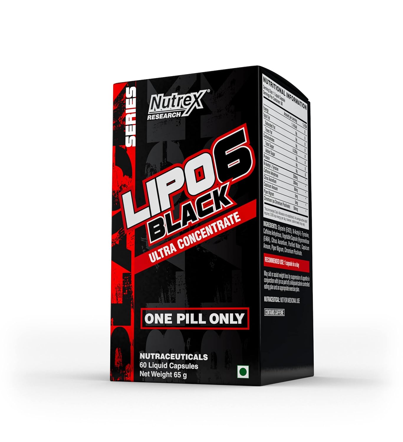 Nutrex Research LIPO-6 Black Ultra Concentrate
