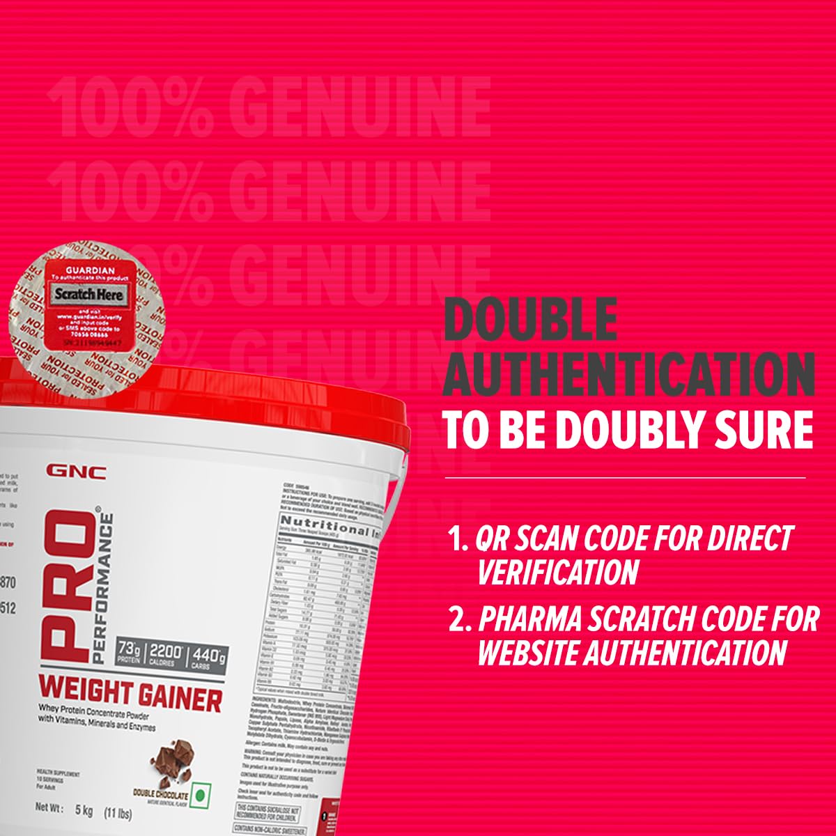 GNC Pro Performance Weight Gainer 5kg