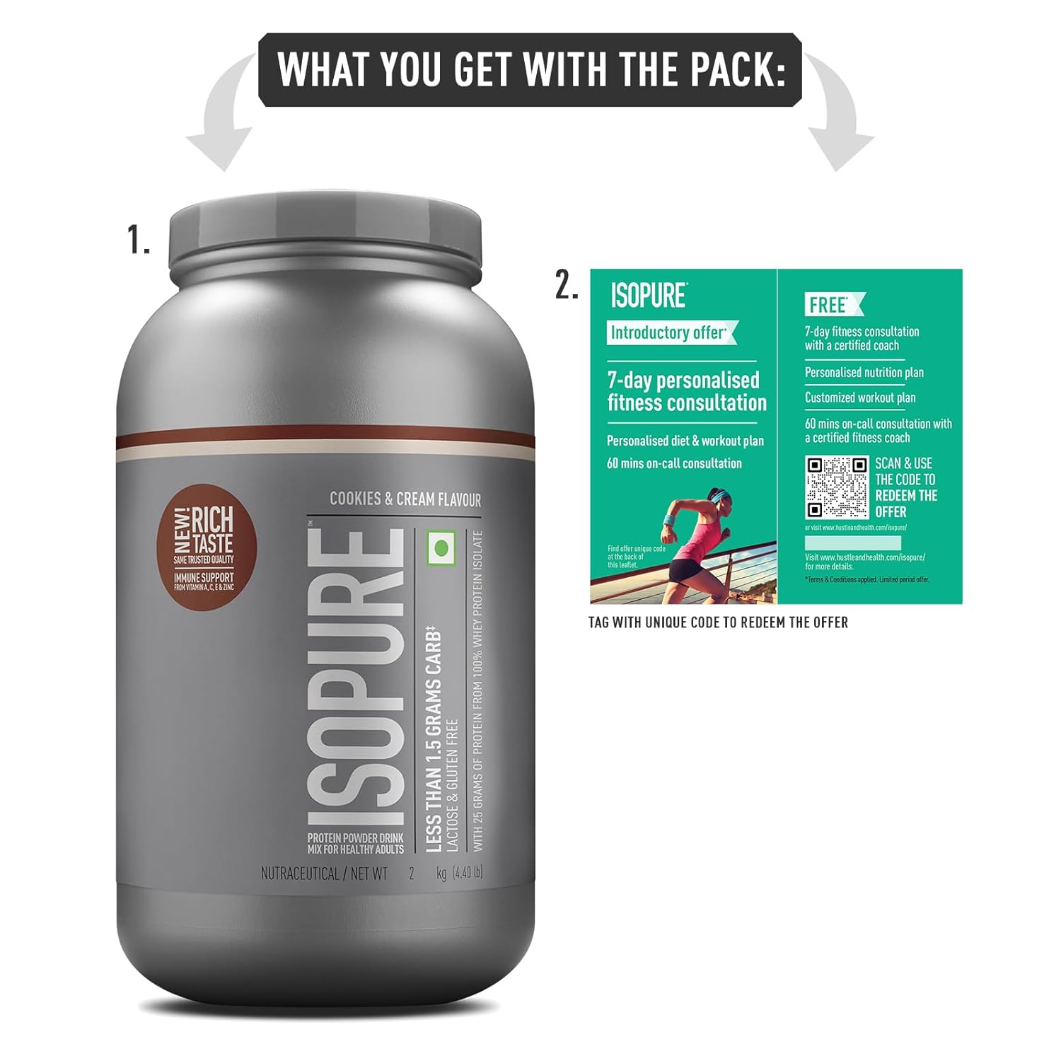 Isopure Low carb Whey Isolate 2kg