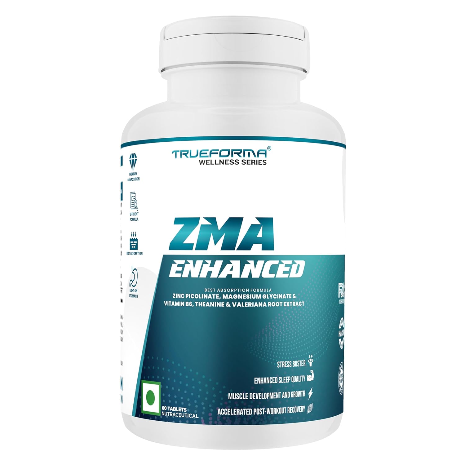 Trueforma ZMA enhanced 60servings