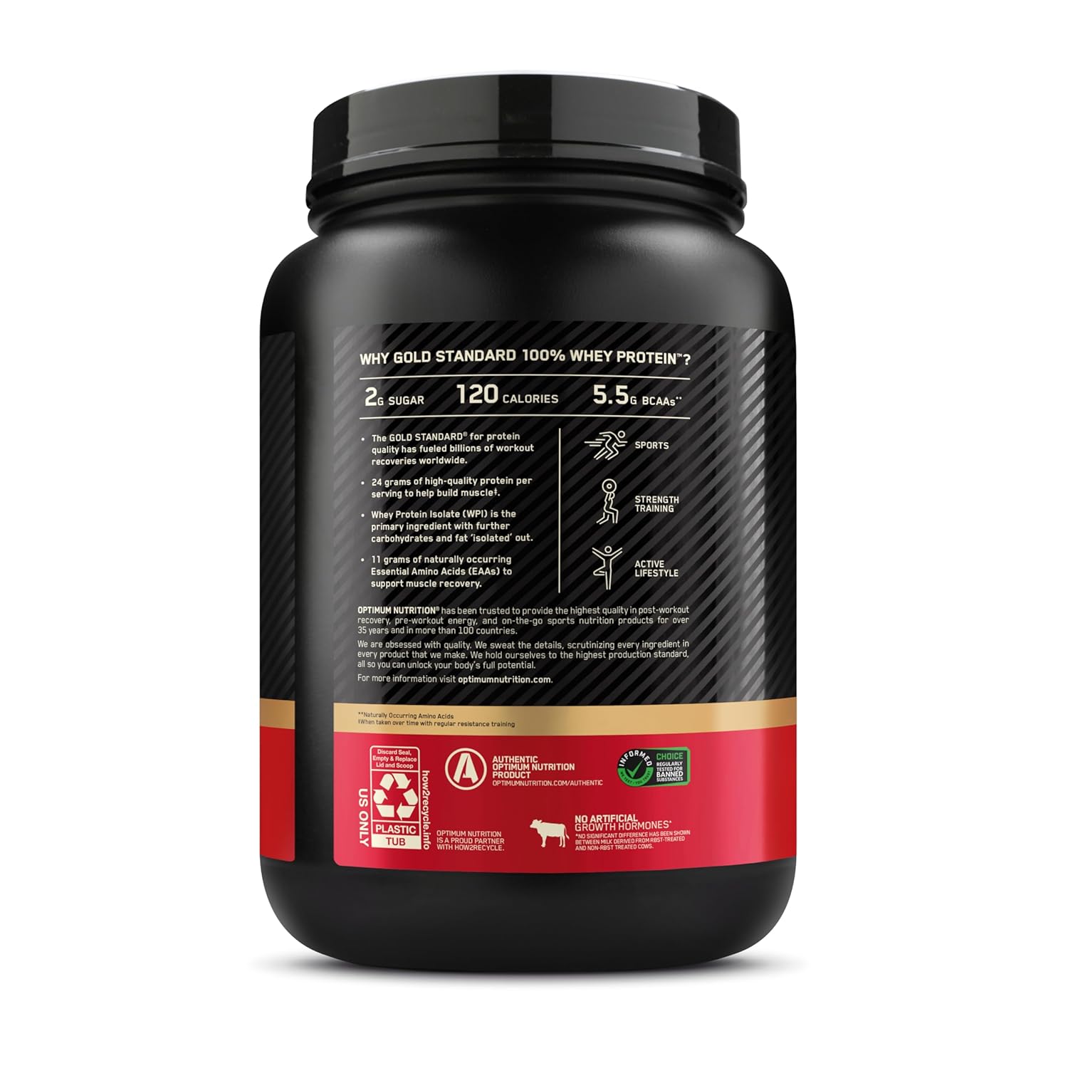 Optimum Nutrition Gold Standard 100% Whey 907g