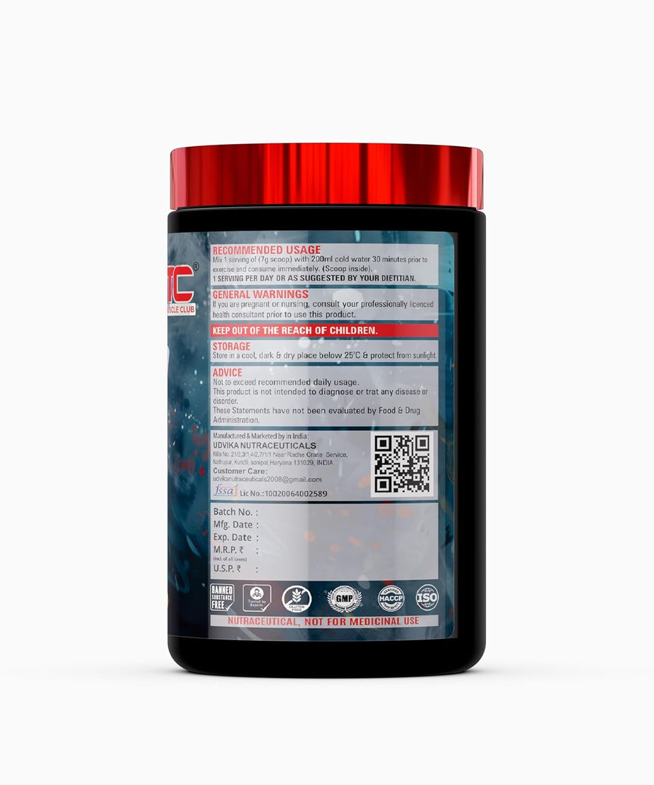 MuscleClub RingMan Preworkout 60servings