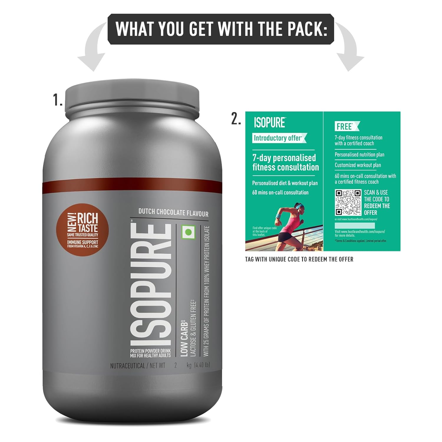 Isopure Low carb Whey Isolate 2kg