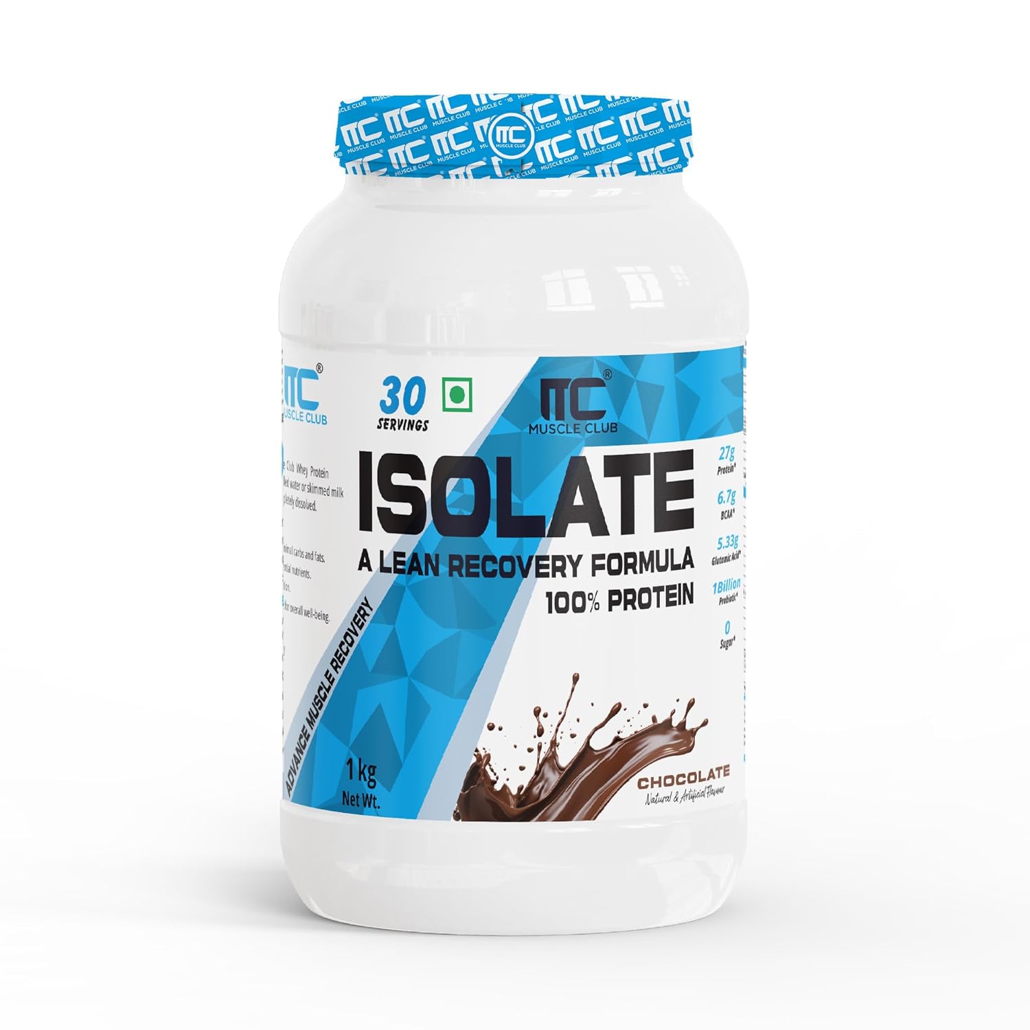 Muscle Club Isolate 100% Protein 1kg