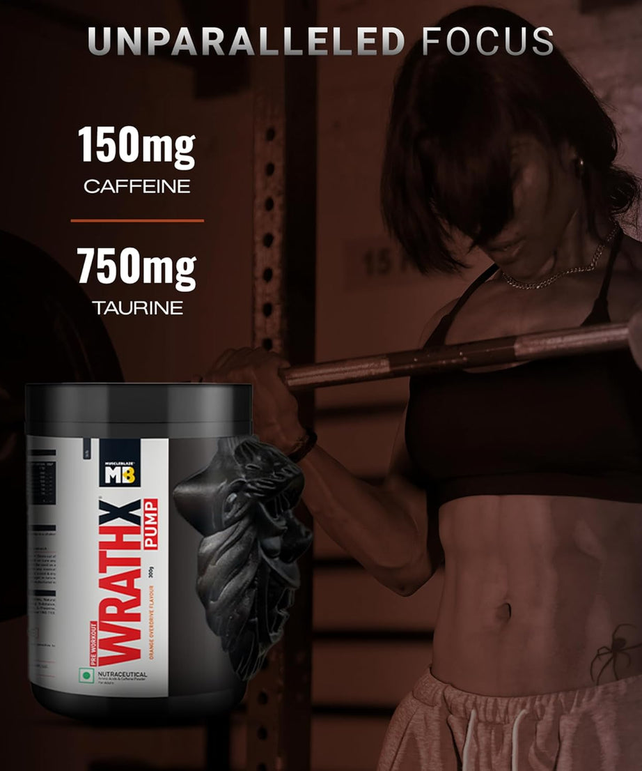 MuscleBlaze WrathX Pump 30servings