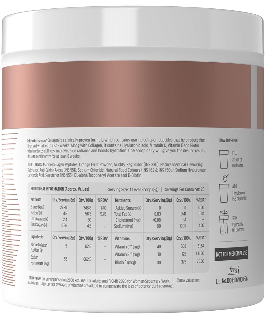 Hk vitals Skin Radiance Collagen 200g