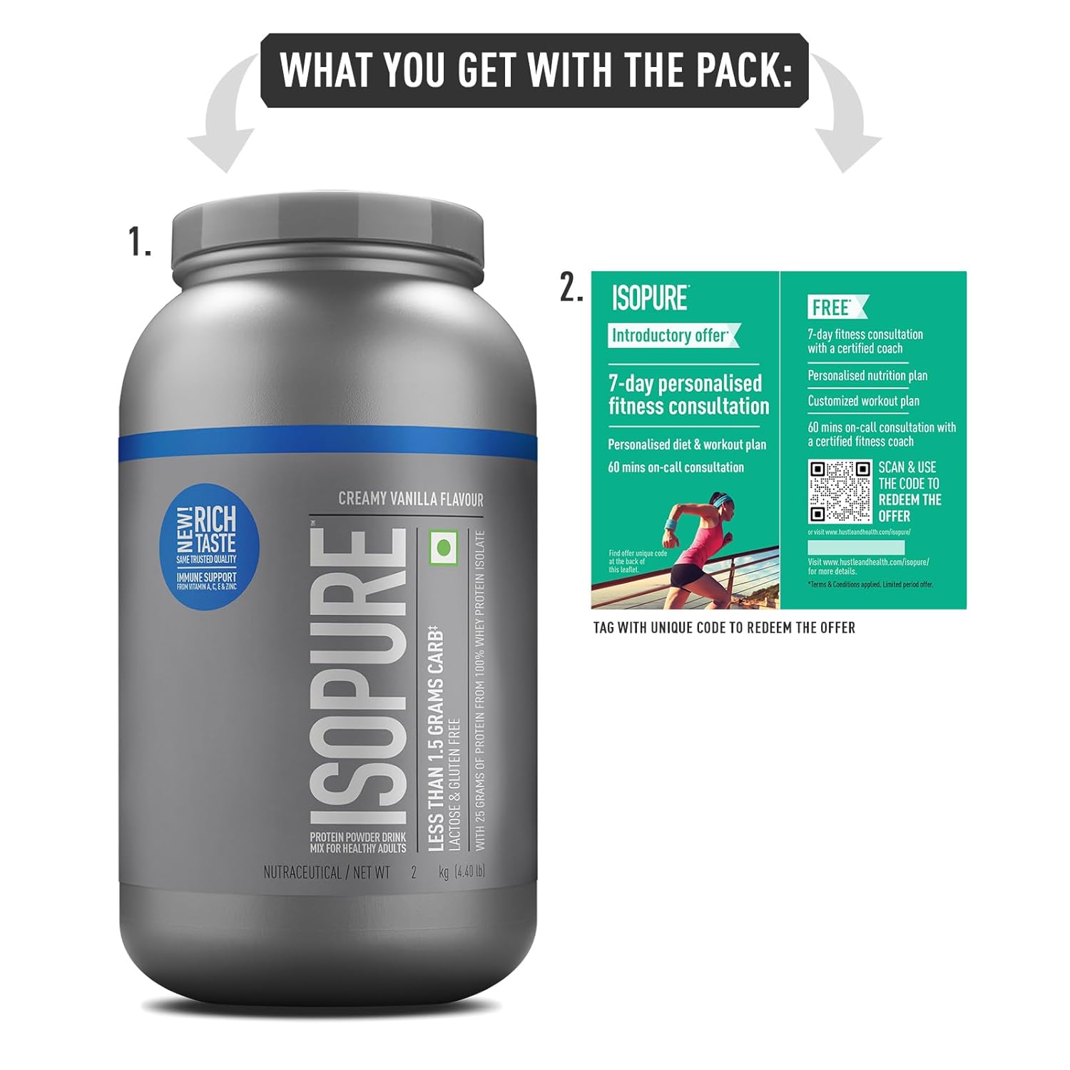 Isopure Low carb Whey Isolate 2kg