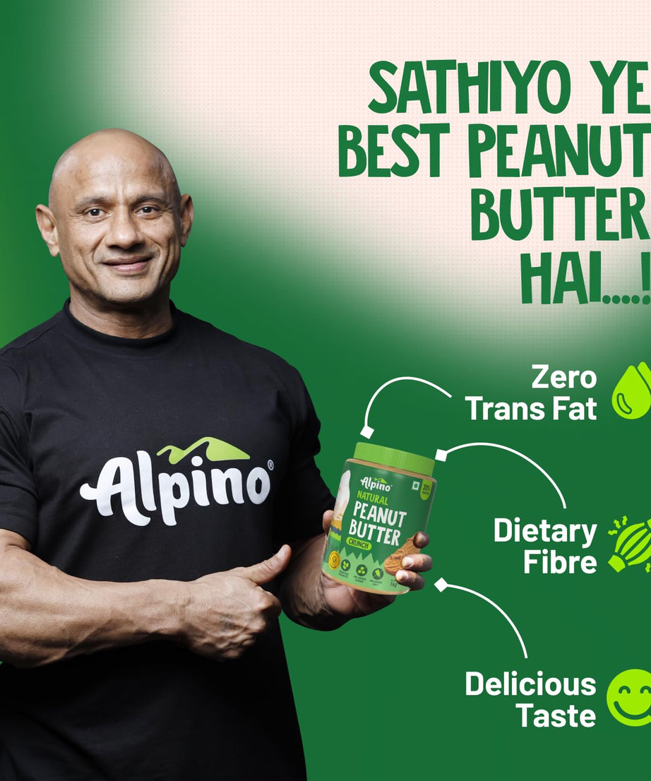 Alpino Natural Peanut Butter Crunch 1kg