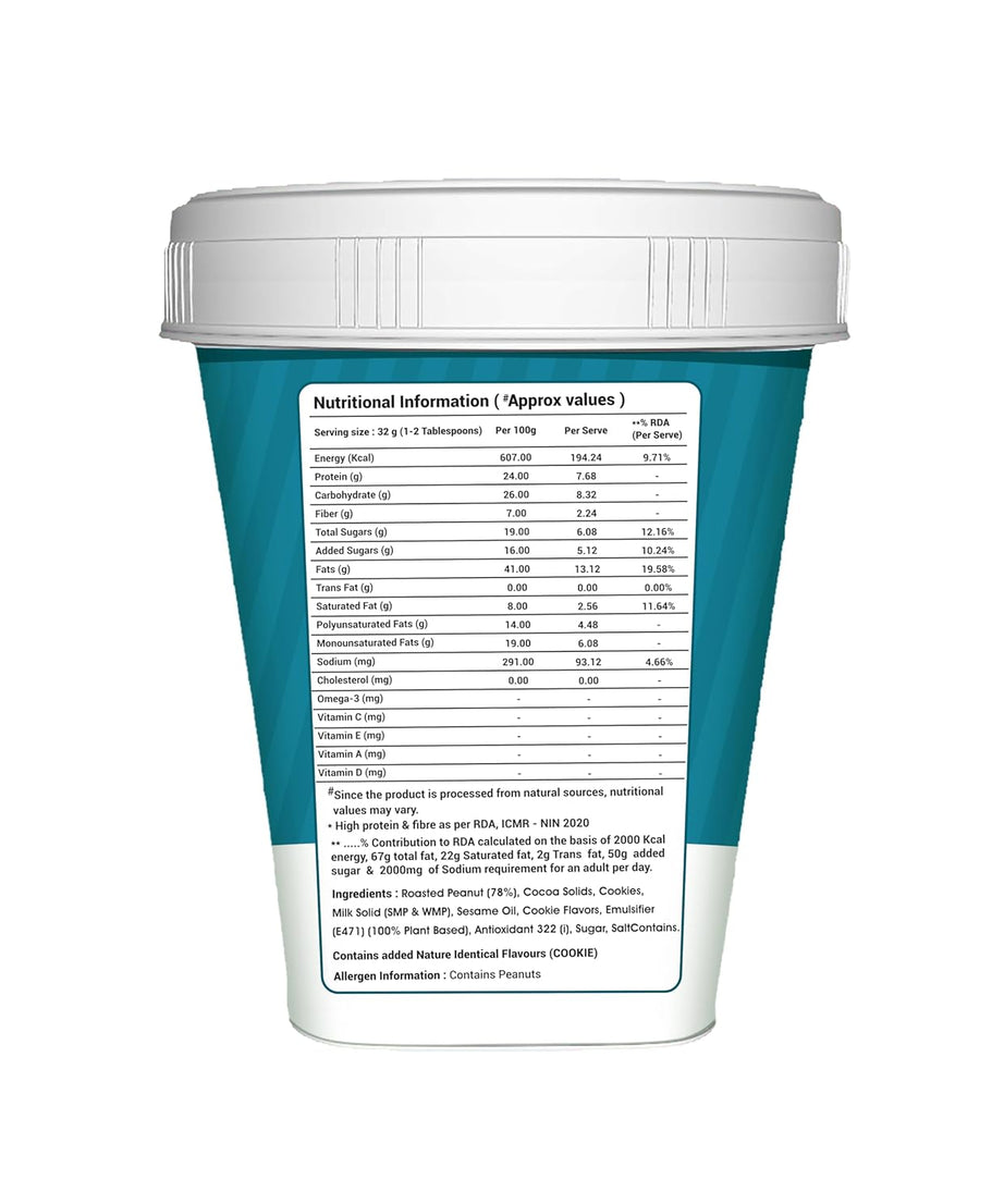 The Organic Cosmos Peanut Butter 1kg