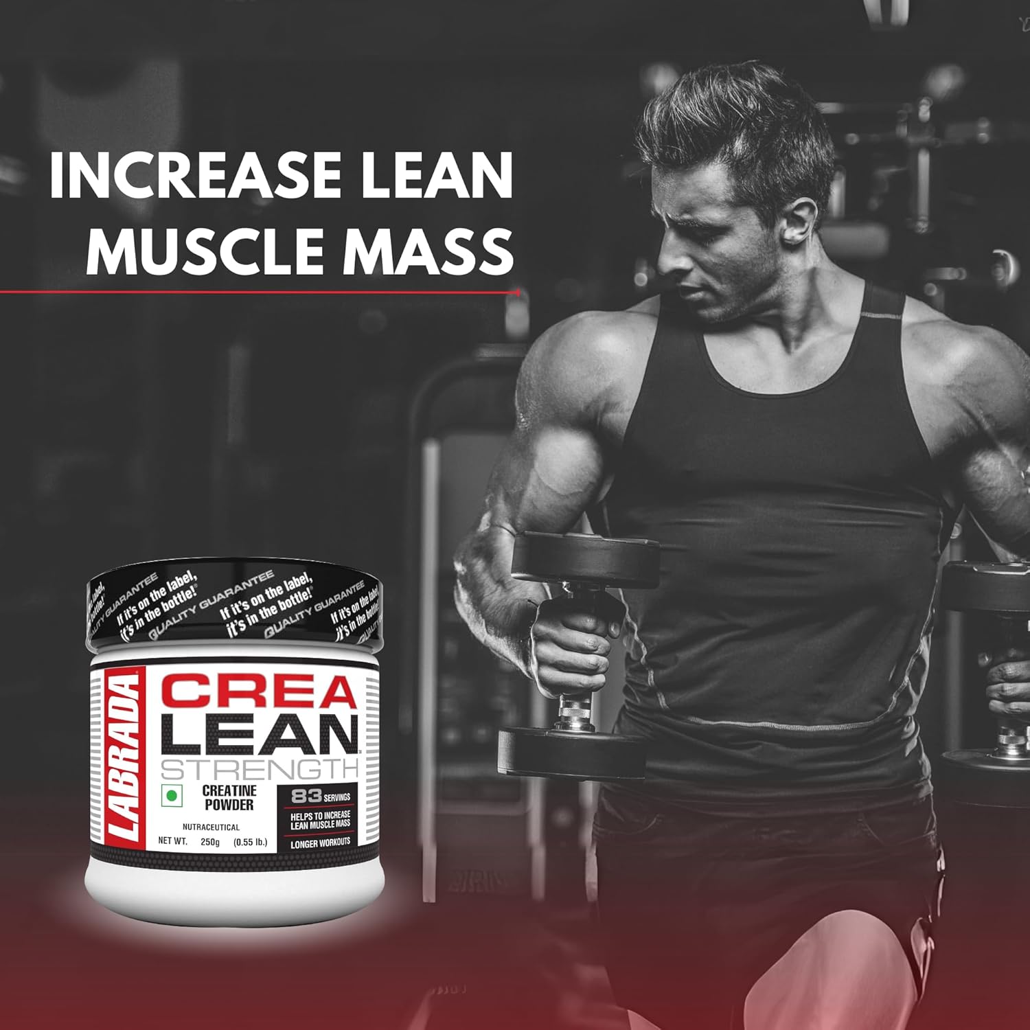 Labrada Crealean Strength Creatine 250g