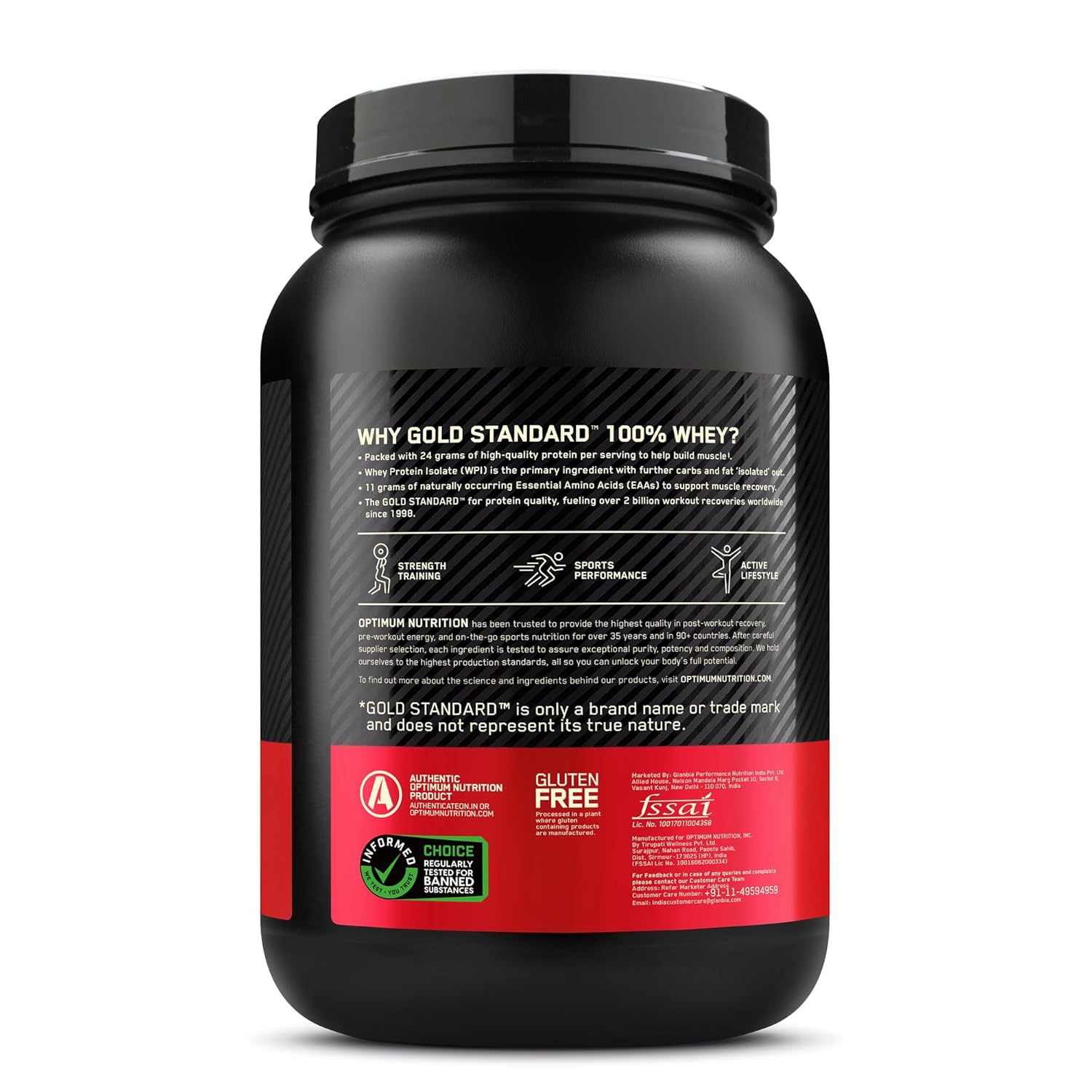Optimum Nutrition Gold Standard 100% Whey 907g